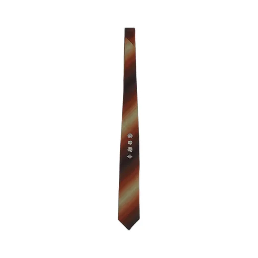 Metal Concho Tie / Org