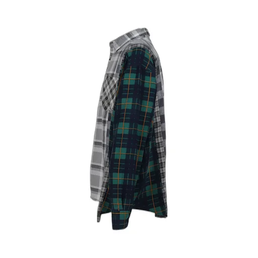 Flannel Shirt -> 7 Cuts Wide Shirt / Assort