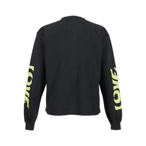 Skull Love L/S T-Shirts / Blk