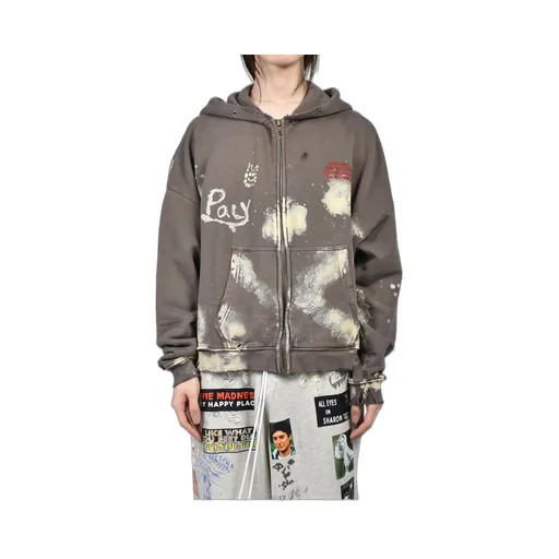 Been Amess Zip Hooded Sweatshirt / Brw