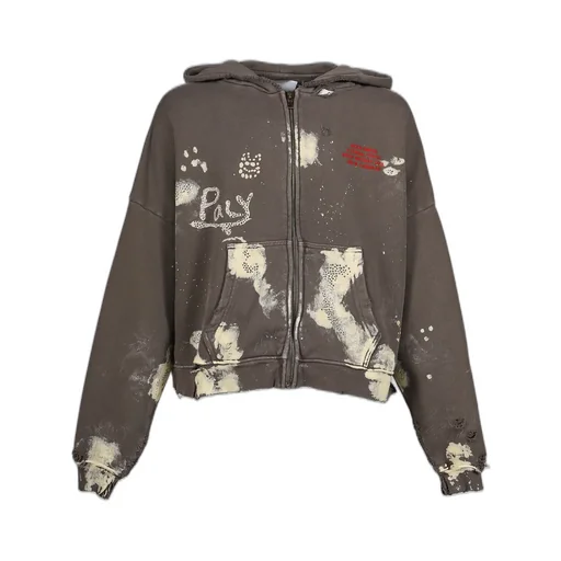 Been Amess Zip Hooded Sweatshirt / Brw