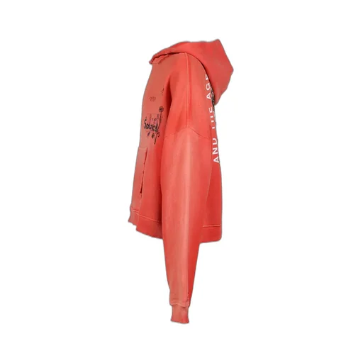 Source Family Hooded Sweatshirt / Red