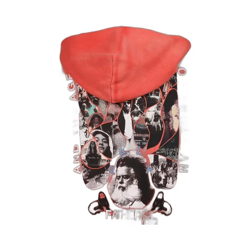 Source Family Hooded Sweatshirt / Red