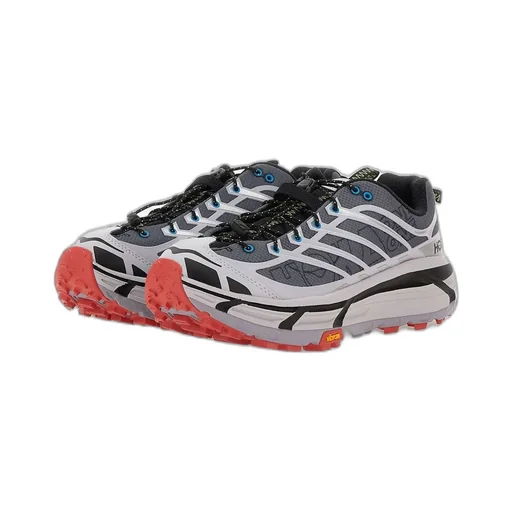 Hoka One One Round Toe Lace-Up Sneakers