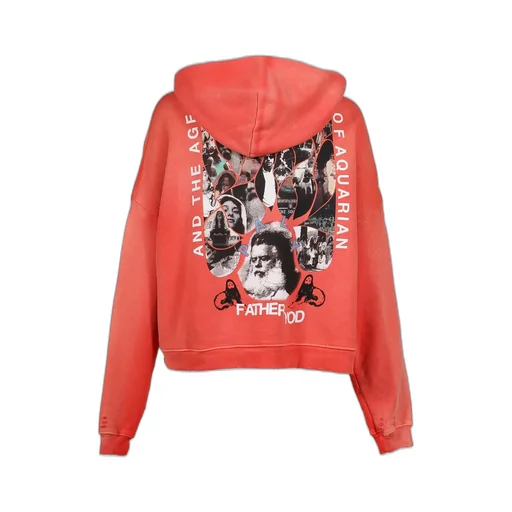 Source Family Hooded Sweatshirt / Red