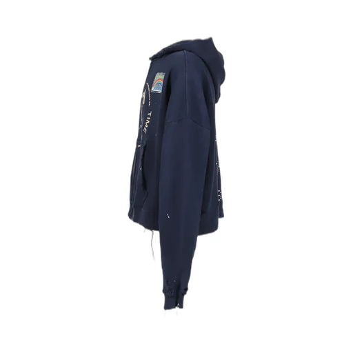 Treatment Center Zip Hooded Sweatshirt / Nvy