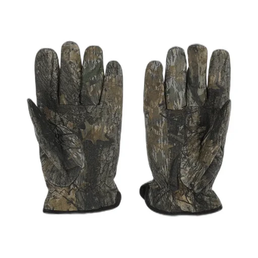 Love // Hate Leather Gloves / Camo