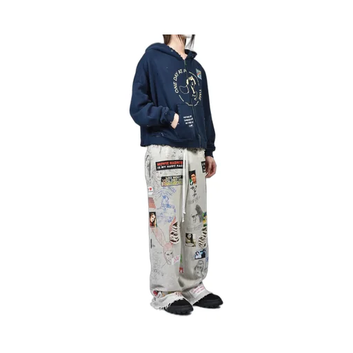 Treatment Center Zip Hooded Sweatshirt / Nvy