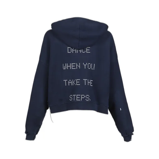 Treatment Center Zip Hooded Sweatshirt / Nvy