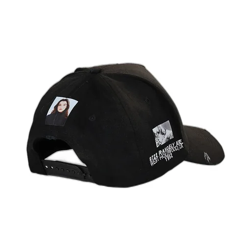 Rangely 2 High Crown Hat / Vtg Blk