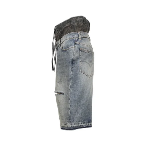 Big Daddy Double Short / Vtg Washed Blu