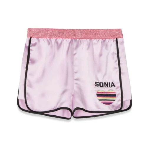 Sonia Rykiel Enfant Heart Emblem Shorts