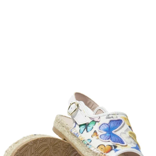 Sophia Webster Mini Butterfly-Printed Buckle-Fastened Sandals