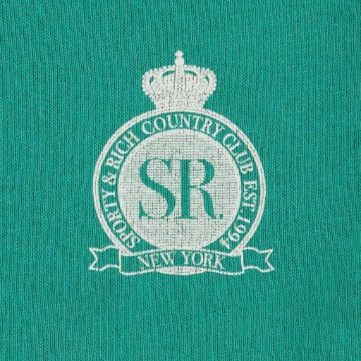 Sporty & Rich Logo Hoodie Sweater
