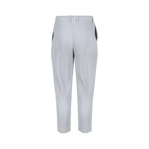 Homme Plissé Issey Miyake Straight Leg Pleated Pants