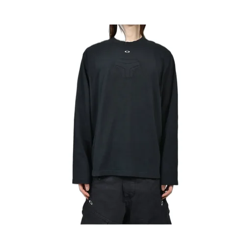 Padded Long Sleeve T-Shirt / Blk