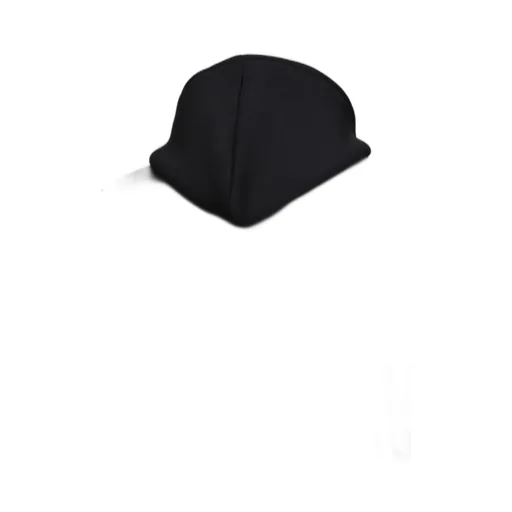 Black Neoprene Hoodie / Blk