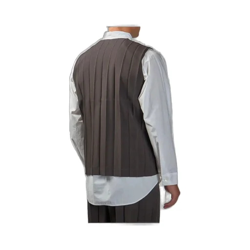 Homme Plissé Issey Miyake Edge Ensemble Pleated Vest