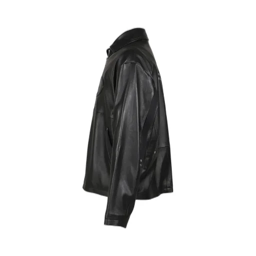 Leather Jacket / Blk