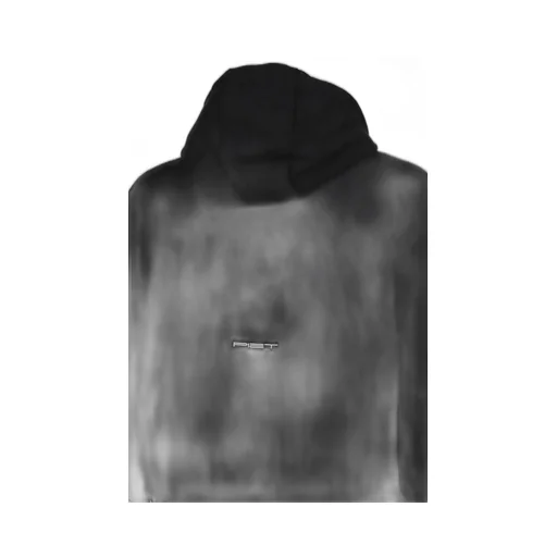Padded Hoodie / Blk
