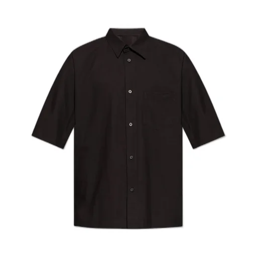Homme Plissé Issey Miyake Short Sleeved Buttoned Shirt