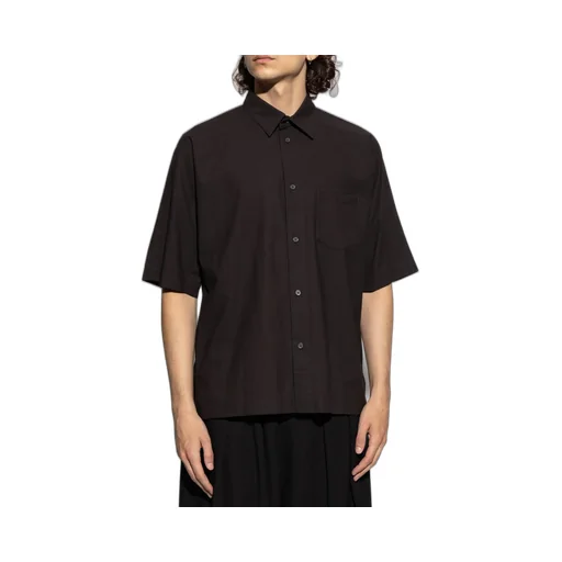 Homme Plissé Issey Miyake Short Sleeved Buttoned Shirt