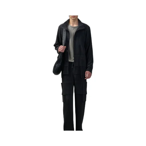 Homme Plissé Issey Miyake Straight-Leg Cargo Trousers