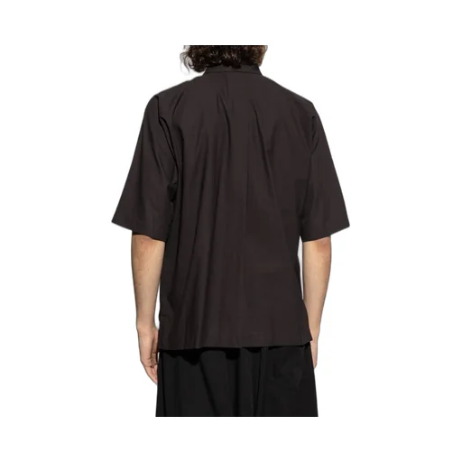 Homme Plissé Issey Miyake Short Sleeved Buttoned Shirt