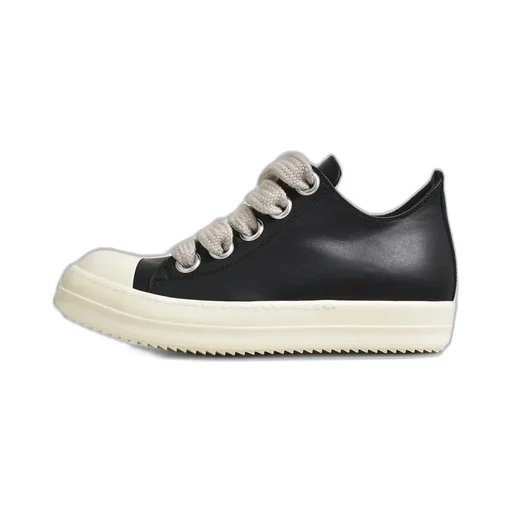 Jumbolace Low Sneaks / Black/Milk/Milk