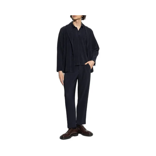 Homme Plissé Issey Miyake Pleated Tapered Trousers