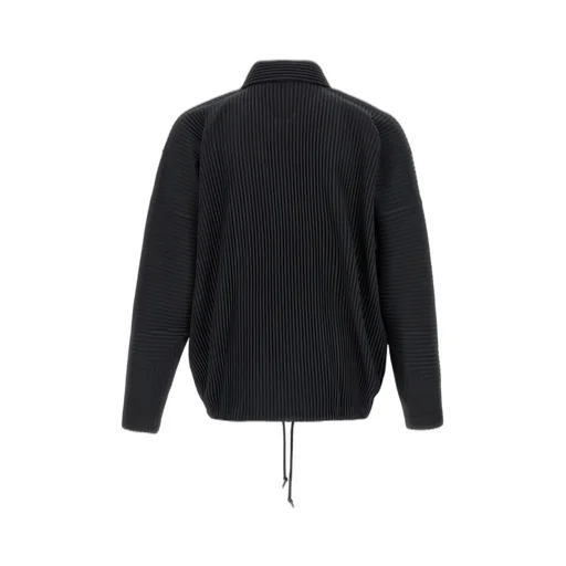 Homme Plissé Issey Miyake Pleated Button-Up Shirt