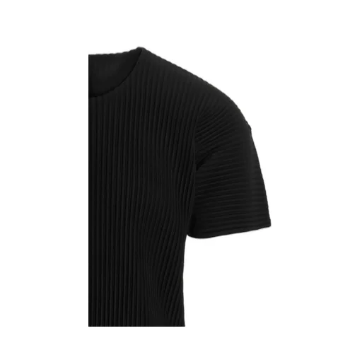 Homme Plissé Issey Miyake Pleated Crewneck T-Shirt