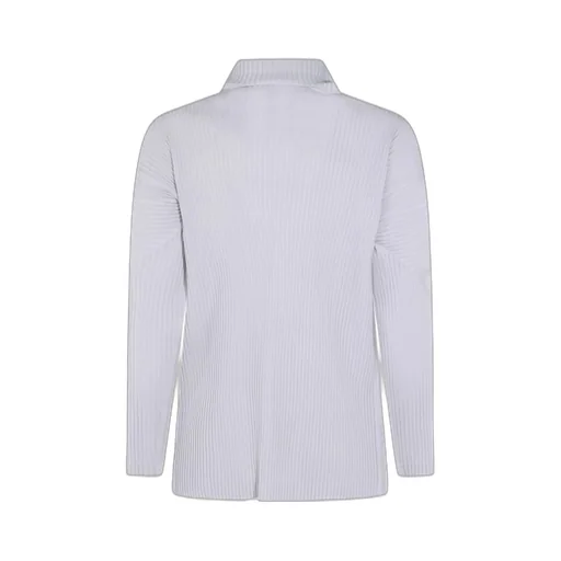 Homme Plisse Issey Miyake High Neck Pleated Top