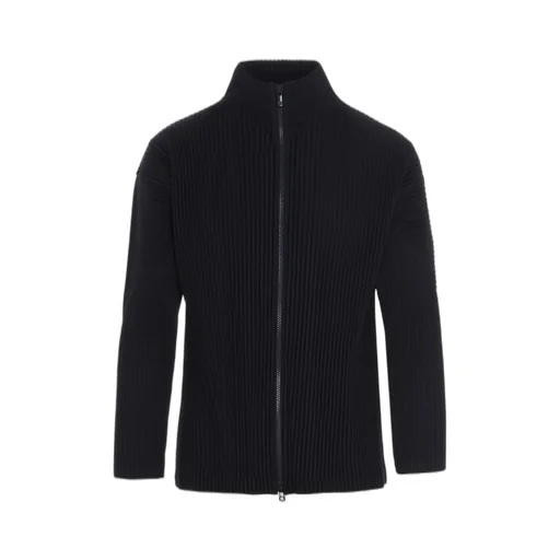 Homme Plissé Issey Miyake Zip-Up Pleated Jacket