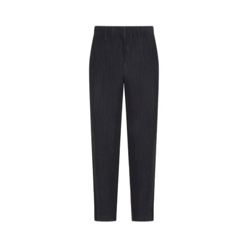 Homme Plissé Issey Miyake High Waist Cropped Trousers
