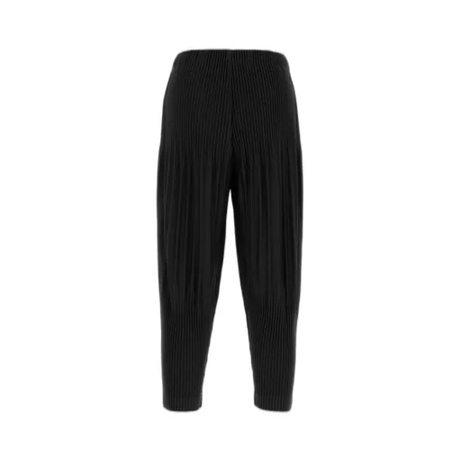 Homme Plissé Issey Miyake Pleated Cropped Trousers