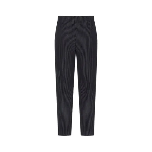 Homme Plissé Issey Miyake High Waist Cropped Trousers