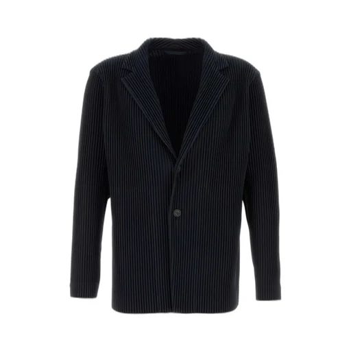 Homme Plissé Issey Miyake Basics Buttoned Blazer