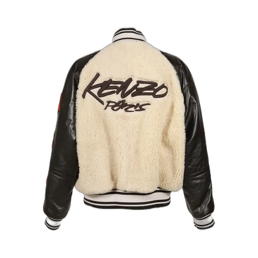 Kenzo Futura Shearling Varsity / Crm