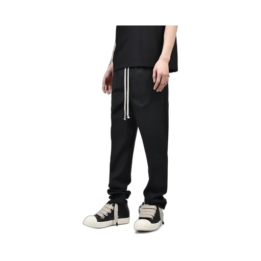Drawstring Slim Long / Blk