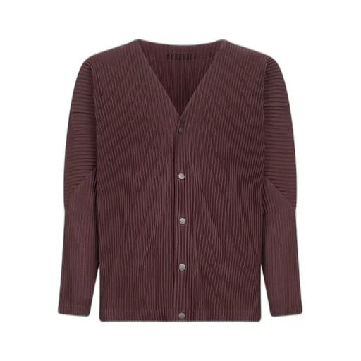 Homme Plissé Issey Miyake Color Pleats Cardigan