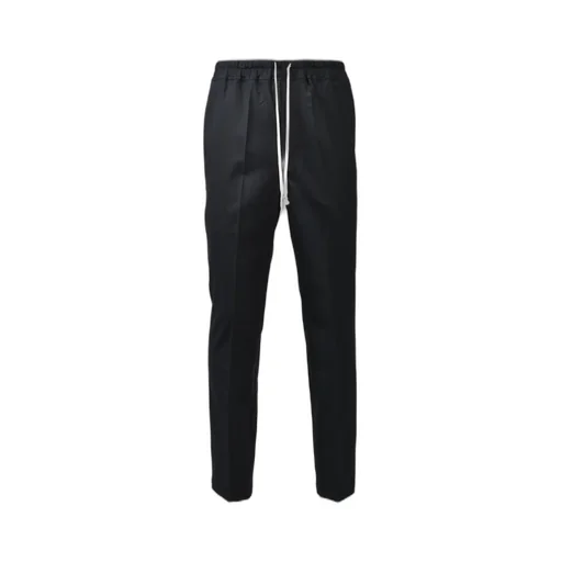 Drawstring Slim Long / Blk