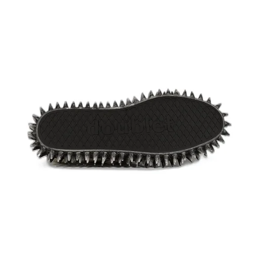 Dirty Spike Toe Cap Canvas Sneaker / Wht