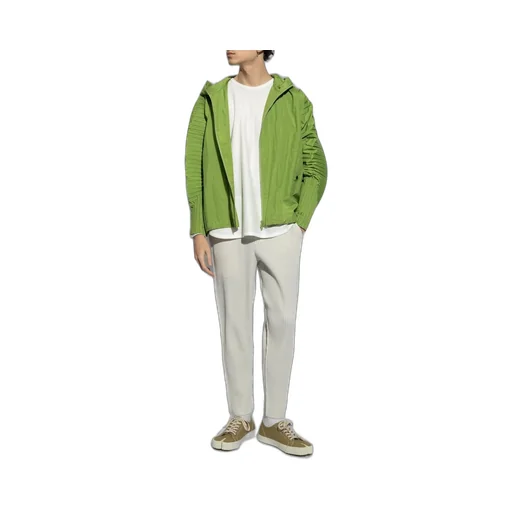 Homme Plissé Issey Miyake Long-Sleeved Round Neck T-Shirt