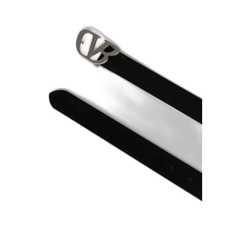 Hook Buckle Belt / Blk Sil Db