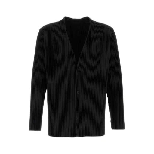 Homme Plissé Issey Miyake Pleated Tailored Jacket