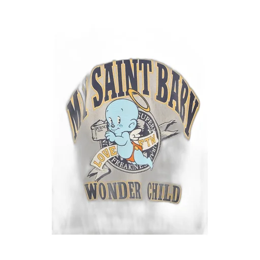 Crw Neck Swt/Baby Micahel / Gry