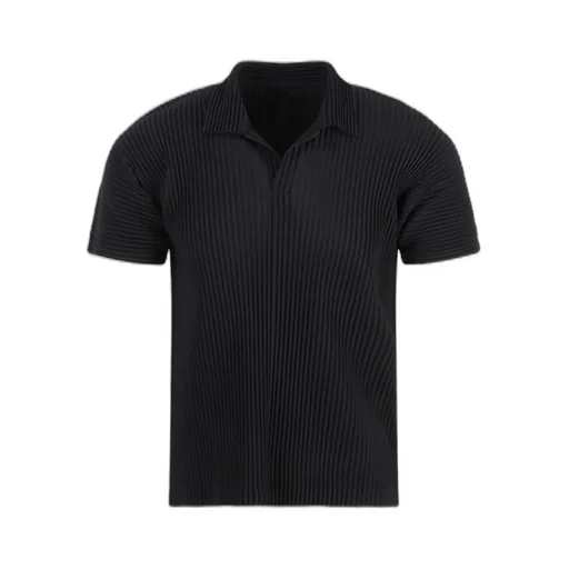 Homme Plissé Issey Miyake Pleated Polo Shirt