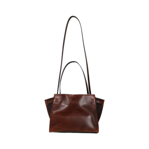 Leather Shoulder Bag / Brw Ita