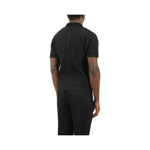 Homme Plissé Issey Miyake Pleated Polo Shirt